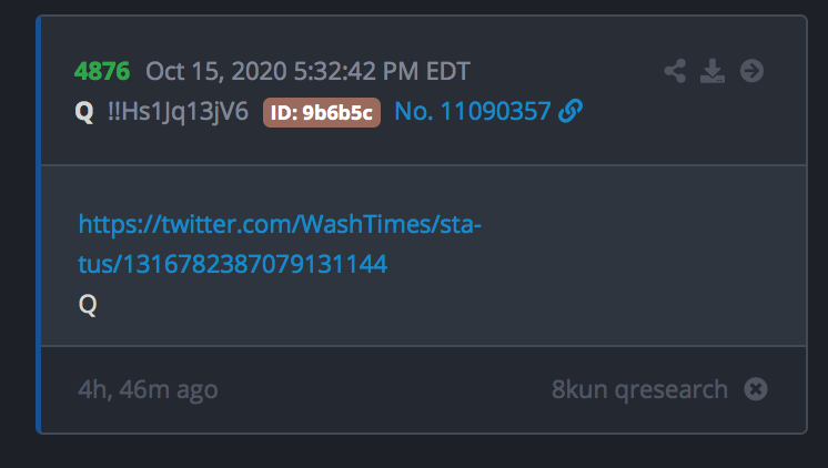 Q Post #4876 – First Ukraine, now China. What next? – The Radio Patriot