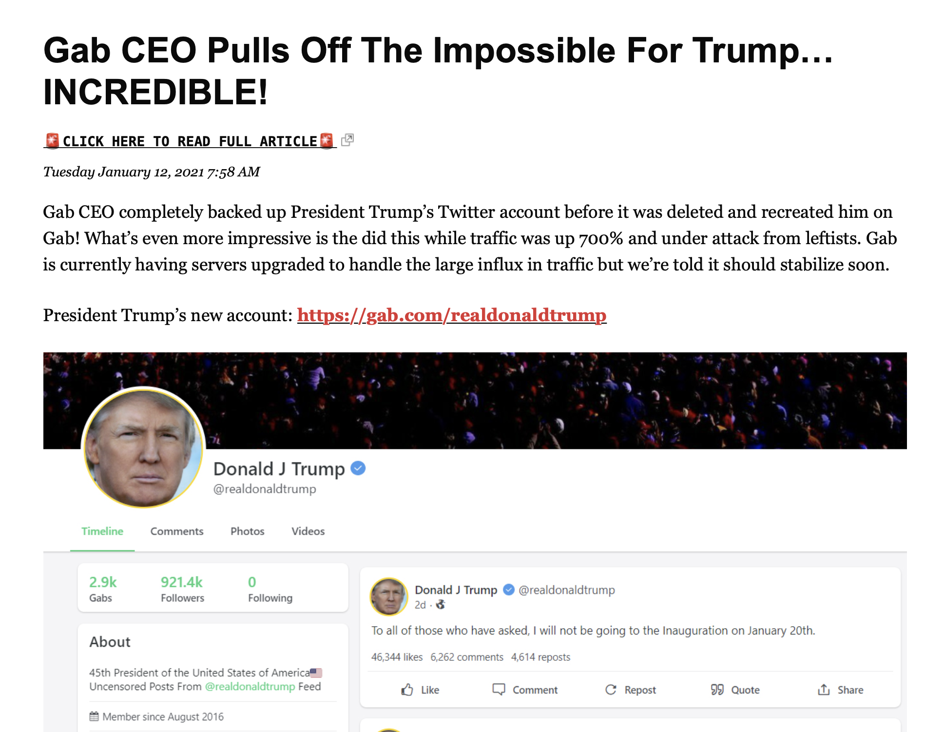 Gab Rappolt Gab is Fab! – The Radio Patriot